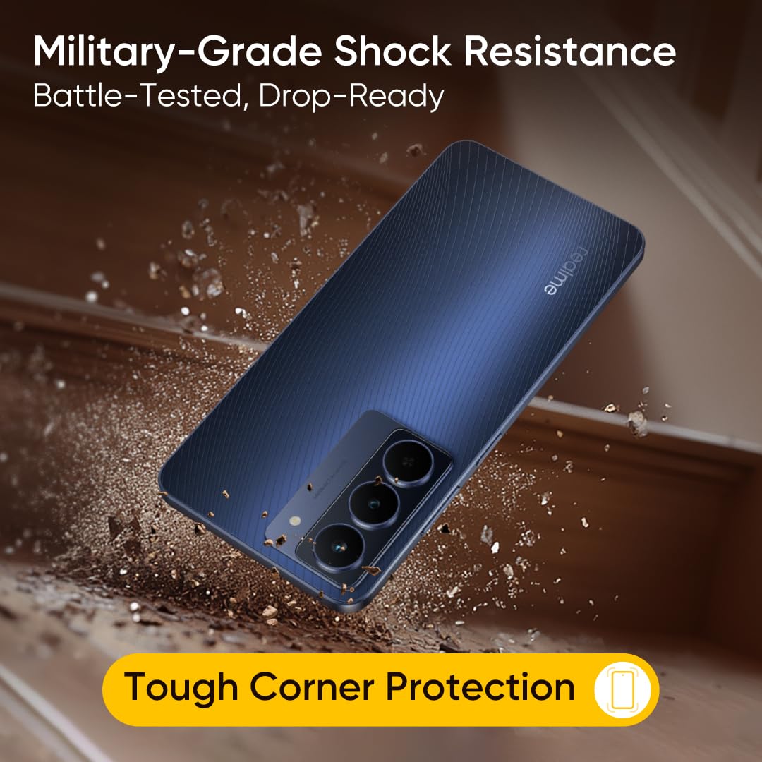 realme NARZO 80x 5G (Sunlit Gold,6GB+128GB) | Dimensity 6400 5G Chipset | 6000mAh Long-Lasting Battery | 45W Fast Charge | 120Hz Eye Comfort Display | IP69 Top-Tier Waterproof