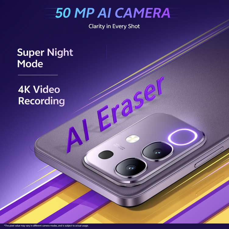Vivo T4X 6GB 128GB pronto Purple