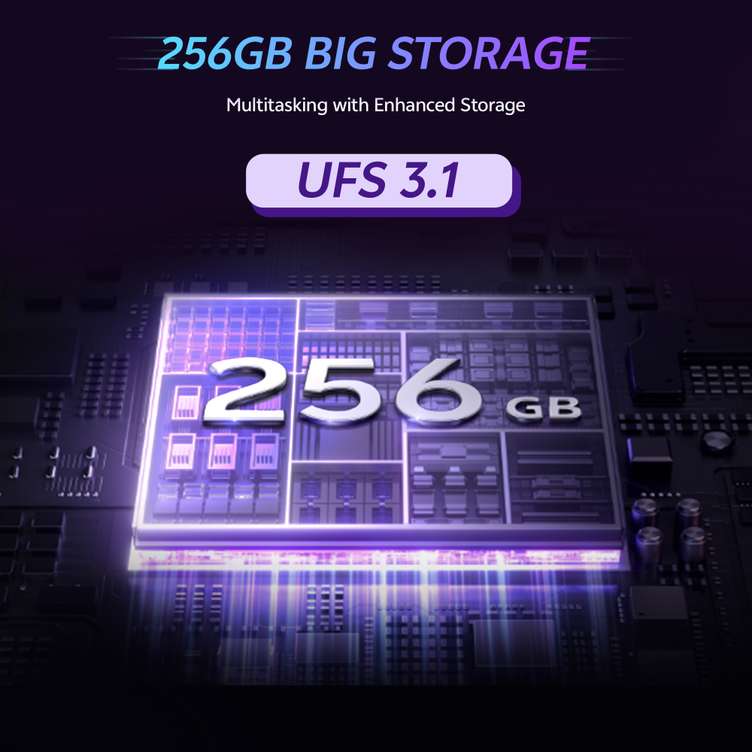 Vivo T4X 6GB 128GB pronto Purple