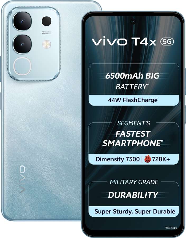 Vivo T4x 6GB 128GB Marine Blue