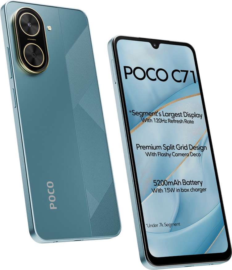 Poco C71 4GB 64GB Cool Blue
