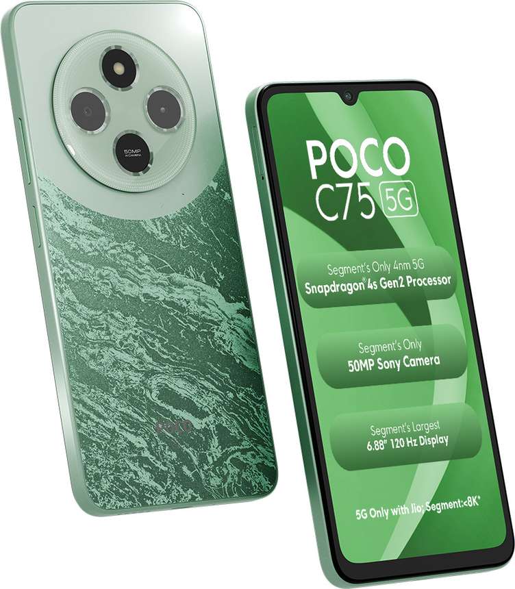 Poco C75 5G 4GB 64GB Enchanted Green