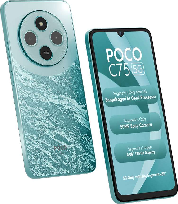 Poco C75 5G 4GB 64GB Aqua Bliss Fresh