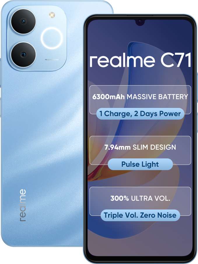 Realme C71 4/64 Activated Mix colour