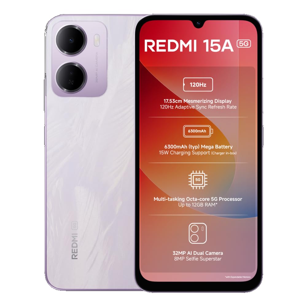 Redmi 15A 4/64 5G Mix Color