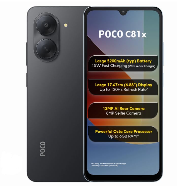 Poco C81x 3/64 Mix Color