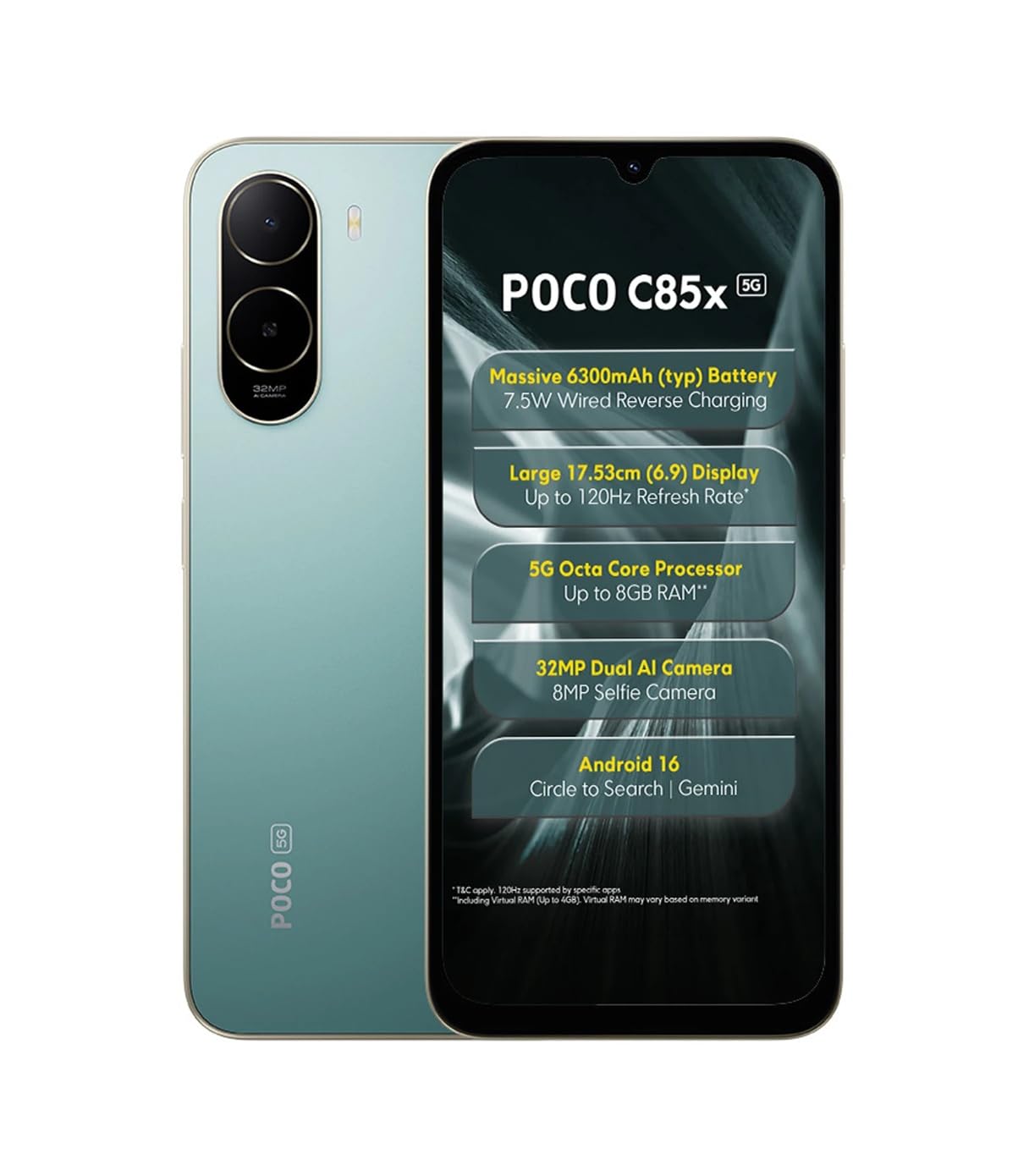 Poco C85x 4/64 Activated Mix Color