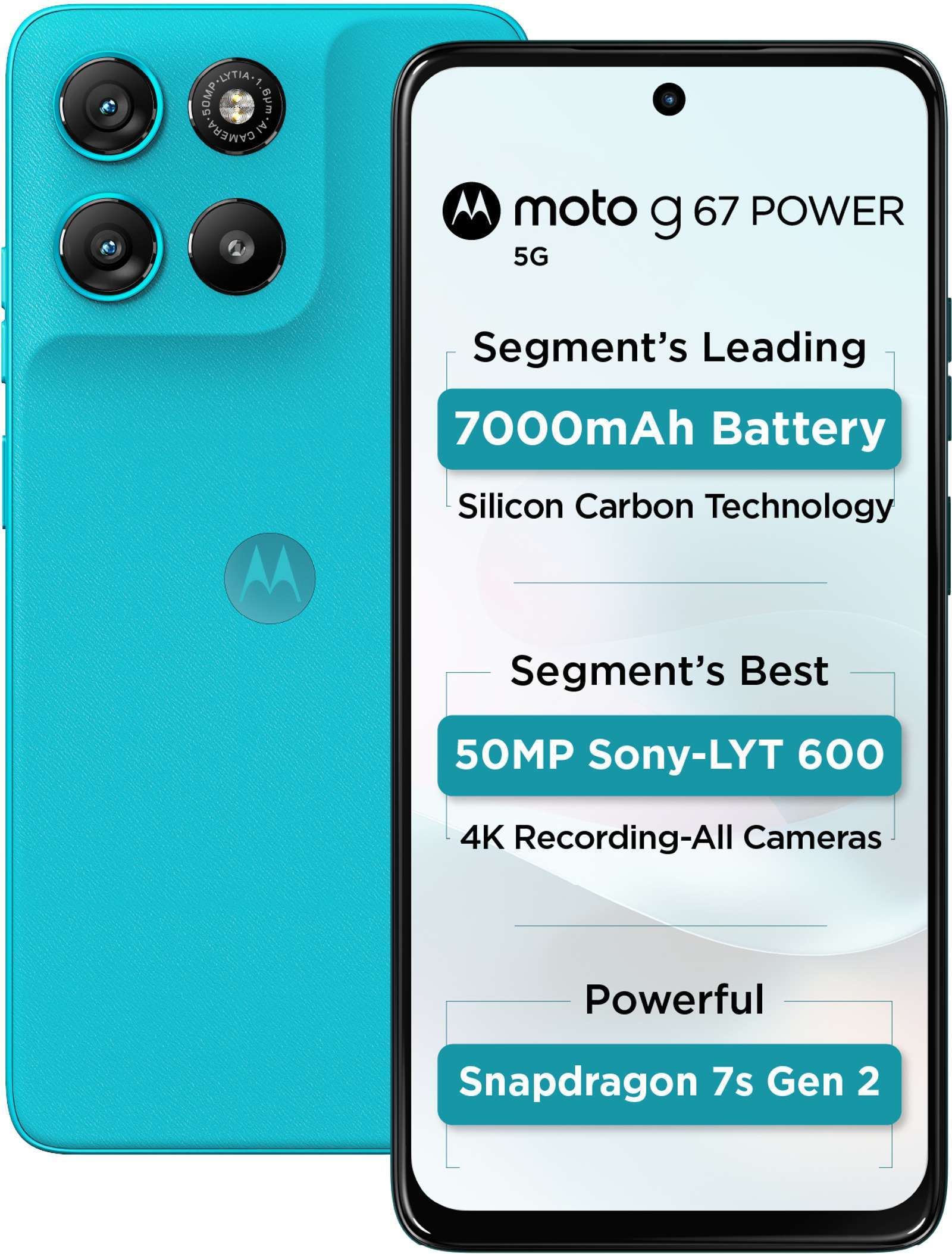 Moto G67 Power 5G 8/128  Mix Color