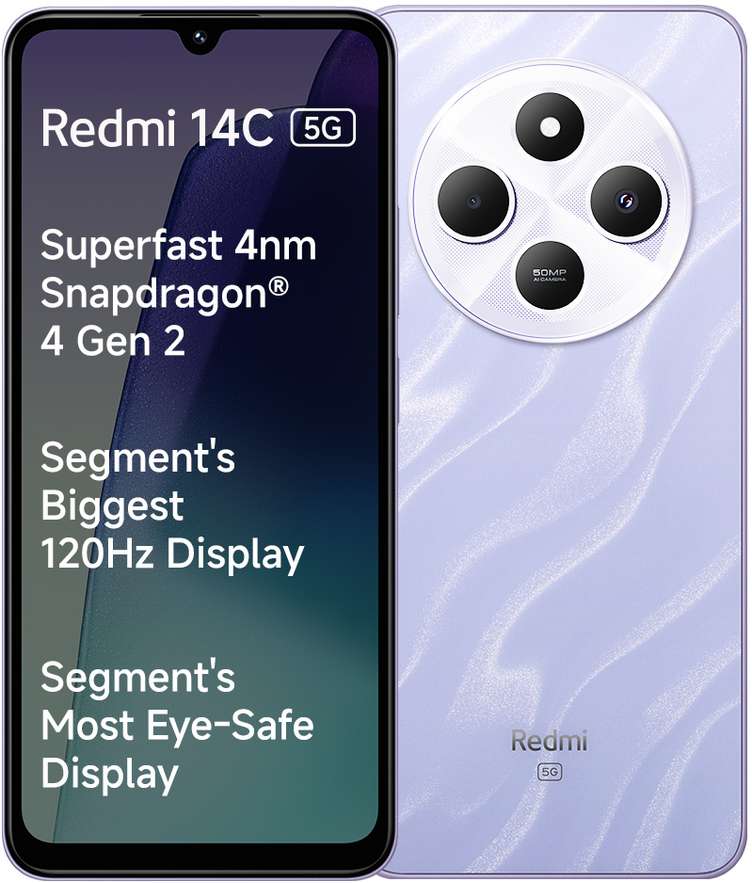 Redmi 14C 5G 6GB 128GB Stardust purple