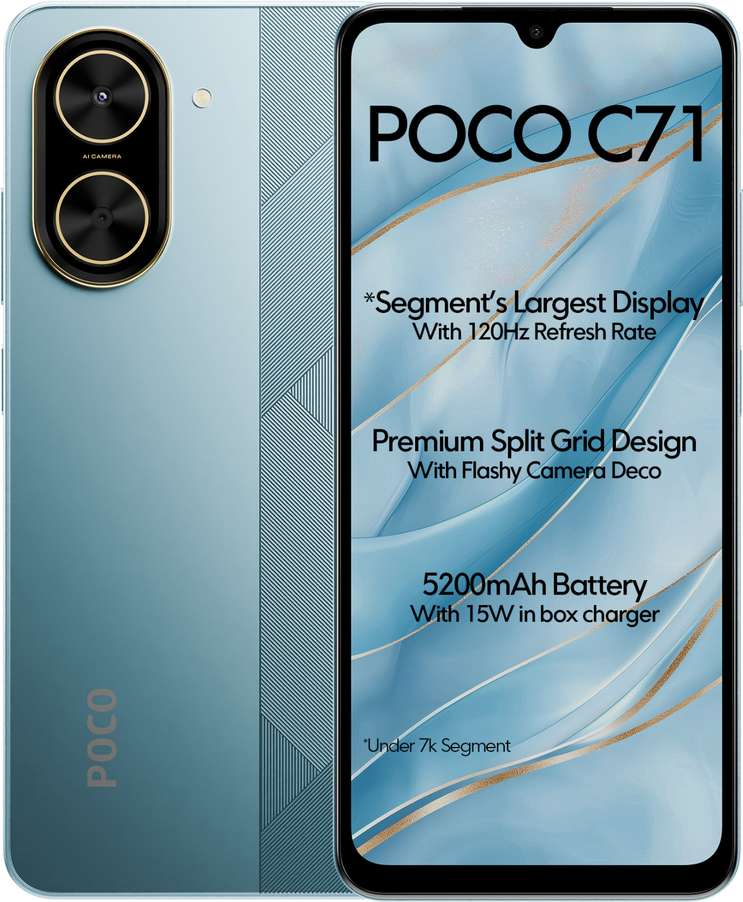 Poco C71 4GB 64GB Cool Blue